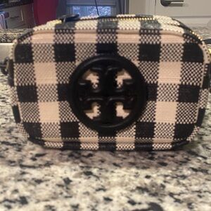 Tory Burch Tory Burch Perry Bombe Gingham Mini Bag